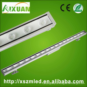 unter der Leitung Legierung Arbeit Lichtleiste Flut vor Ort 24w led linear Wand Unterlegscheibe dmx